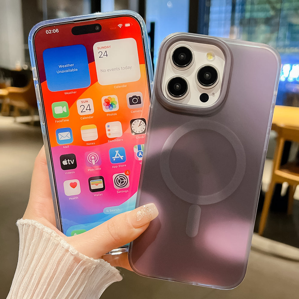 Omni Glow | Rainbow MagSafe Phone Case Grip Set