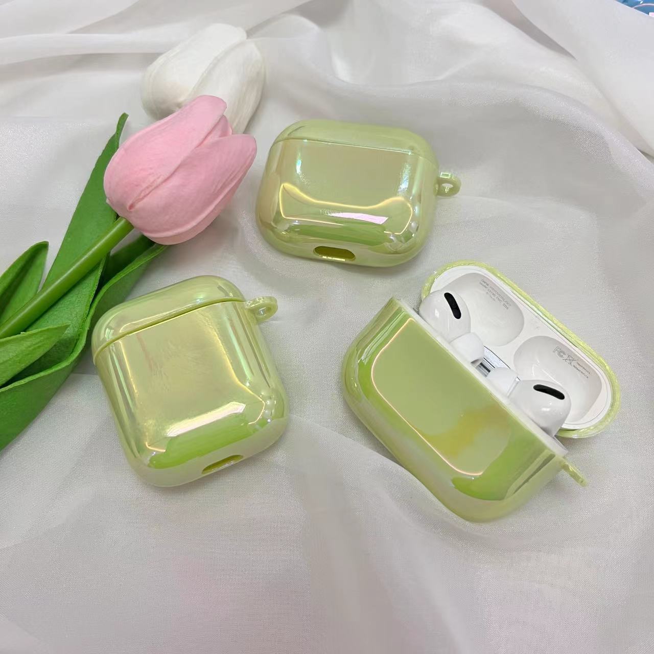 Chromatic Green Airpods Case