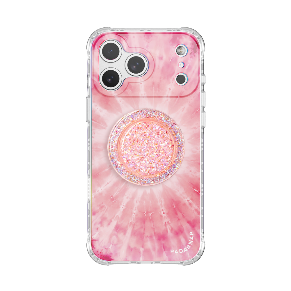 Tie-Dye Spark | Purple MagSafe Phone Case Grip Set