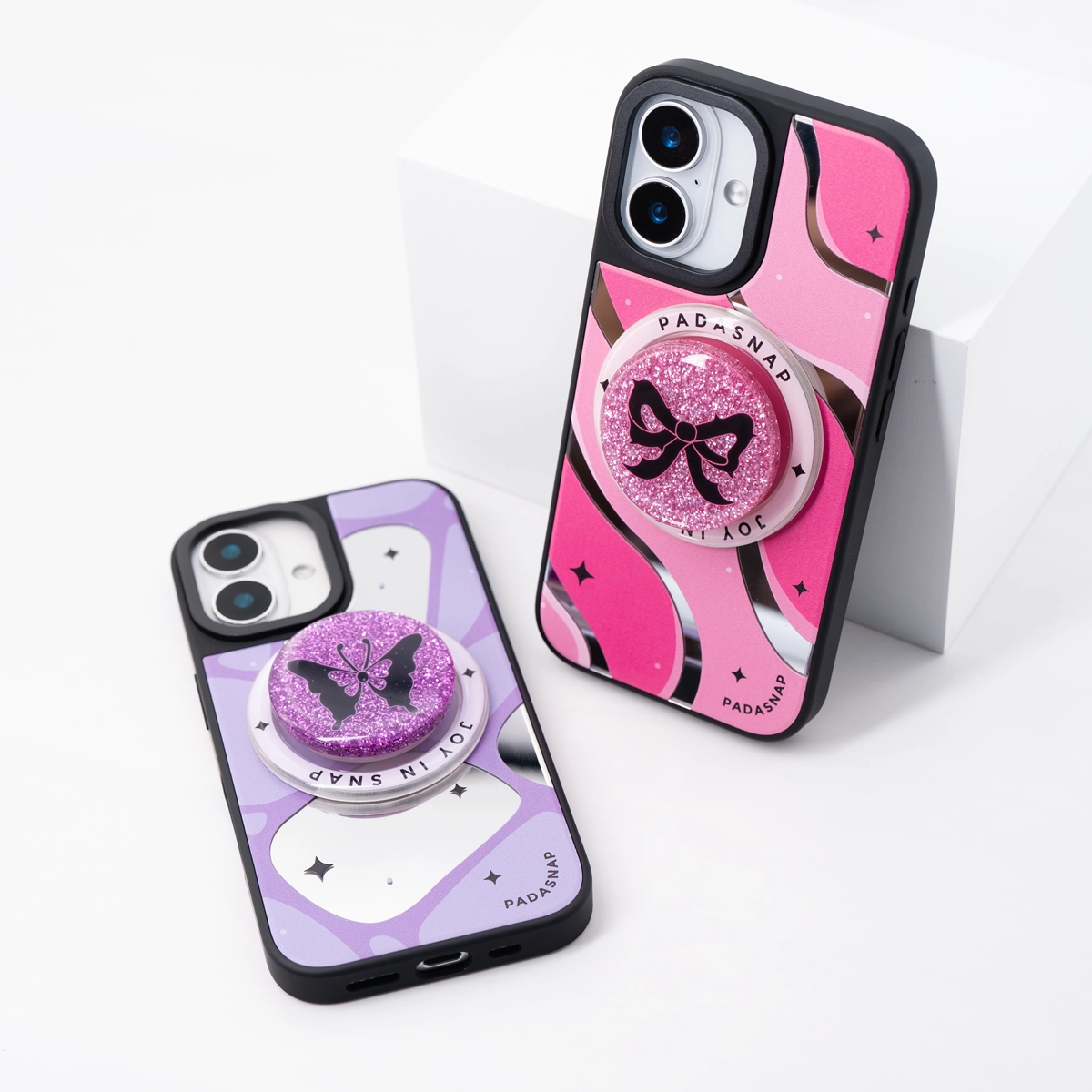 MirrorCharm | MagSafe Phone Case Grip Set