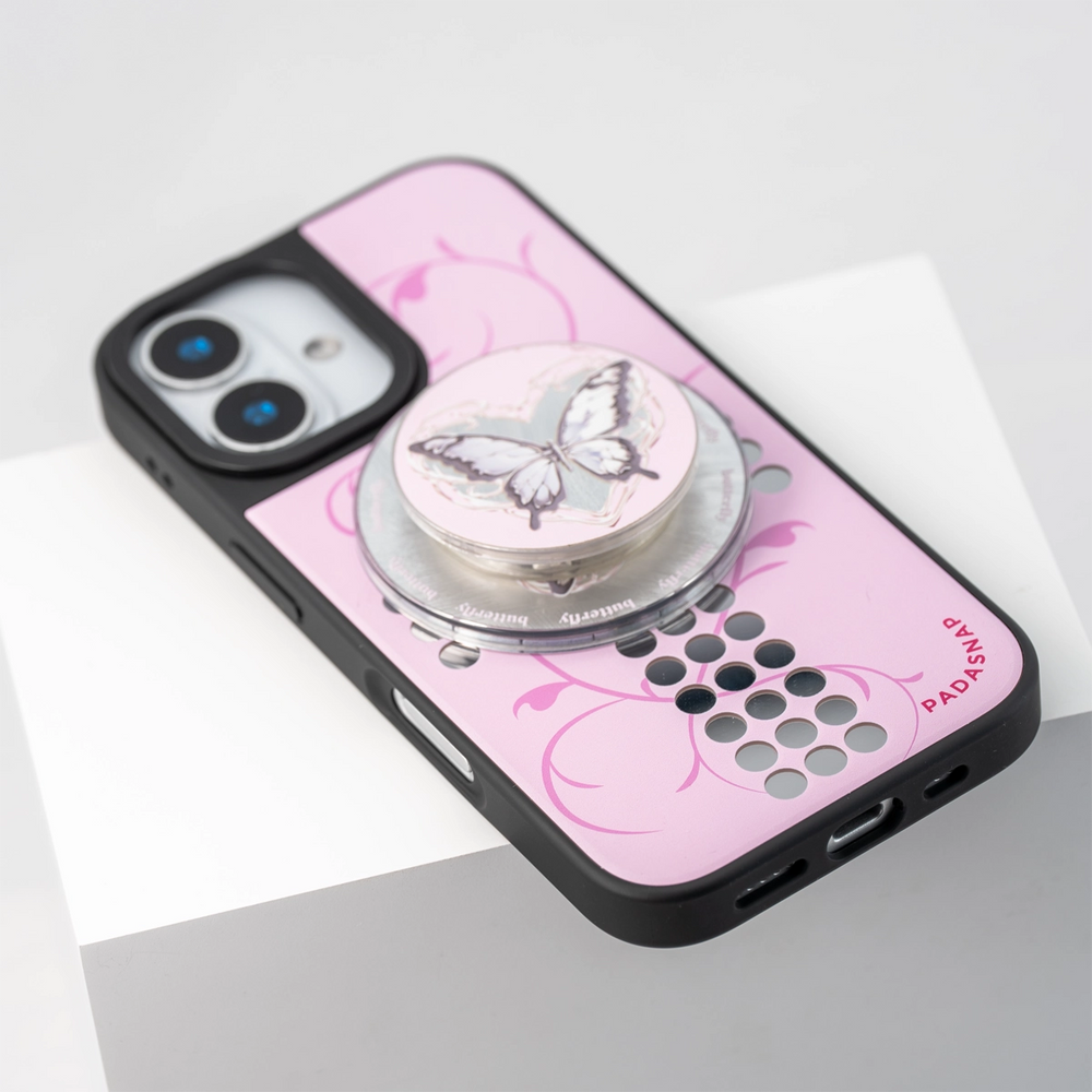 DecreeCross | Pink MagSafe Phone Case Grip Set