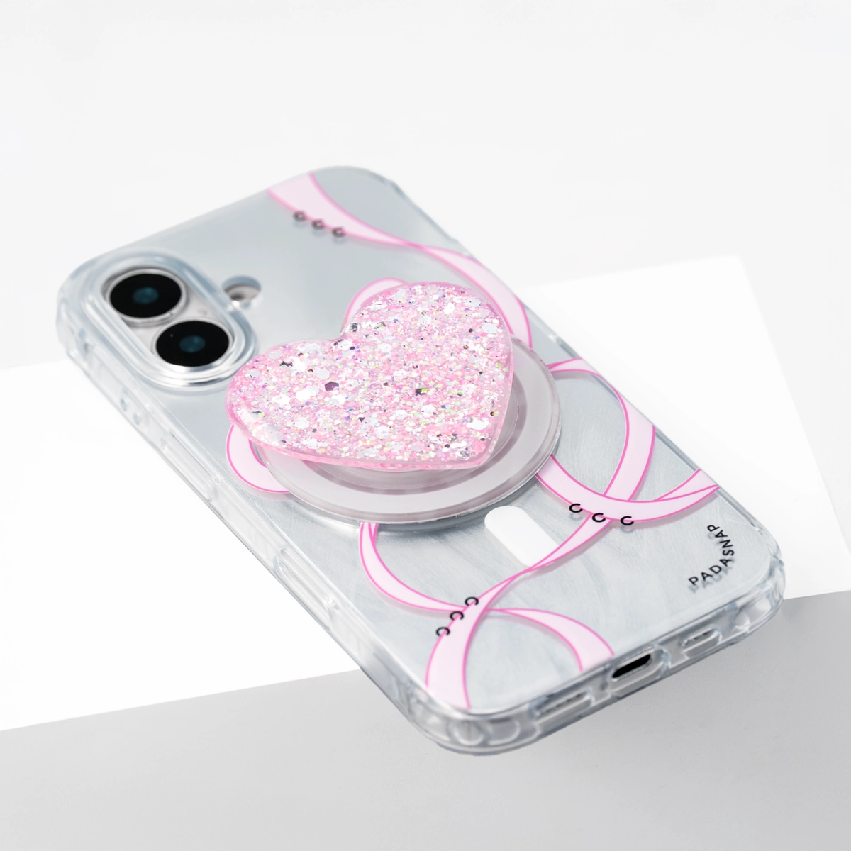 Starry Ribbons | Blue Quicksand MagSafe Phone Case Grip Set