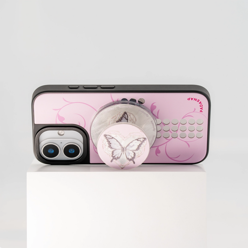 DecreeCross | Pink MagSafe Phone Case Grip Set