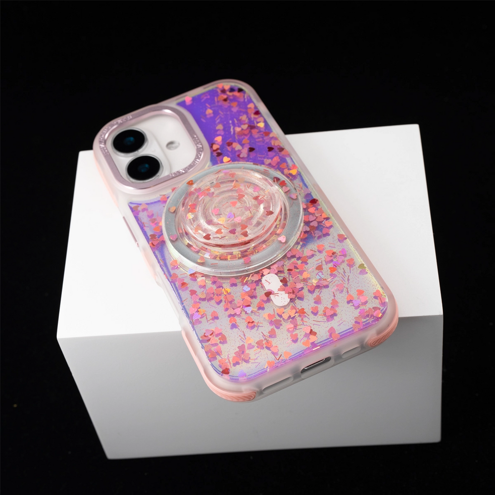 Laser Heart | MagSafe Phone Case Grip Set