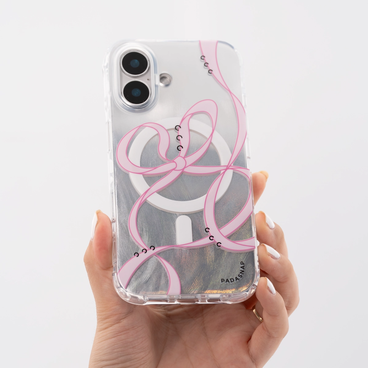 Starry Ribbons | Blue Quicksand MagSafe Phone Case