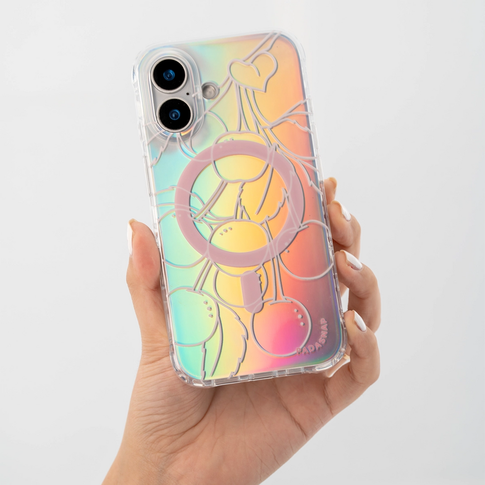 Spectra Grove | Pink MagSafe Phone Case