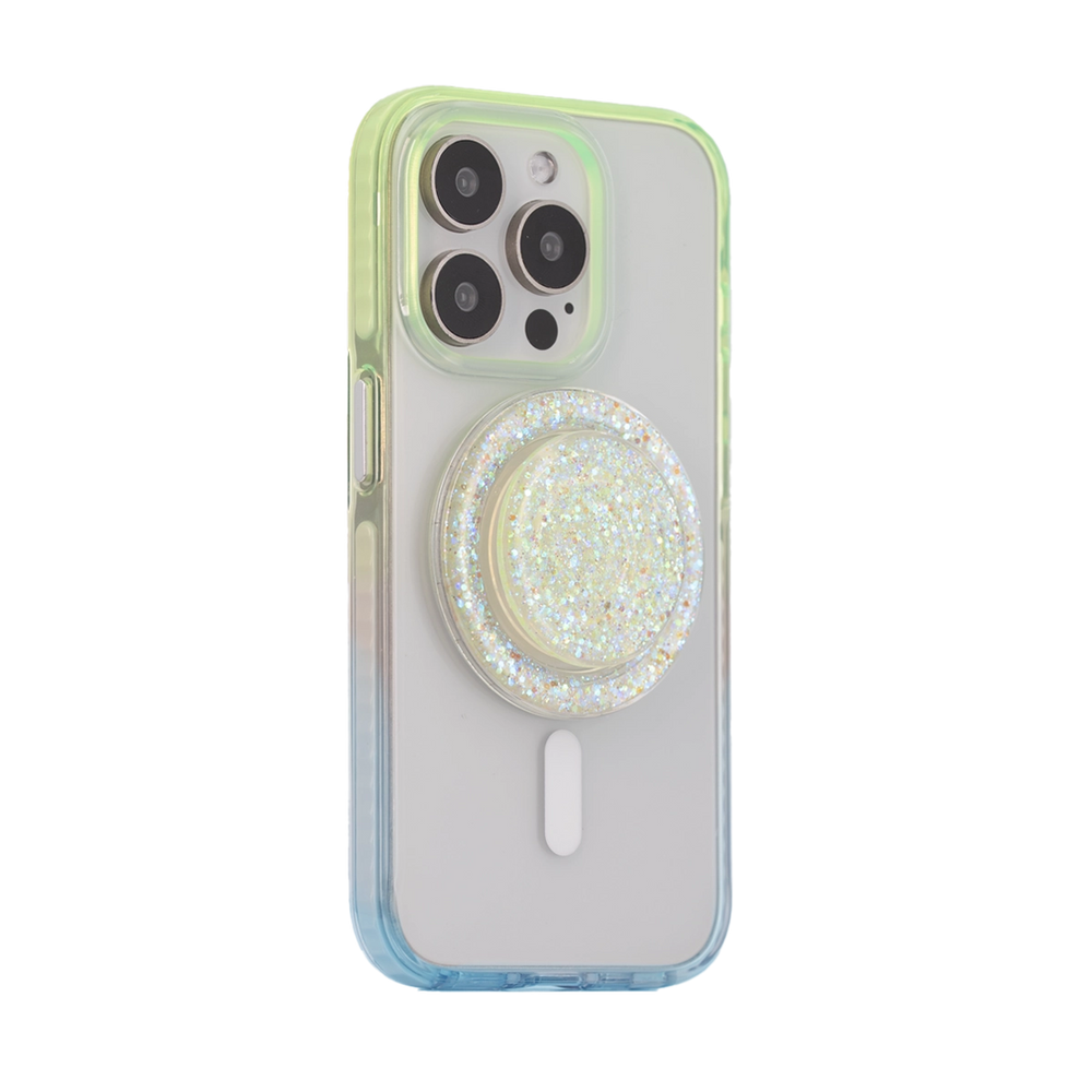 GlitzEdge | Green MagSafe Phone Case Grip Set