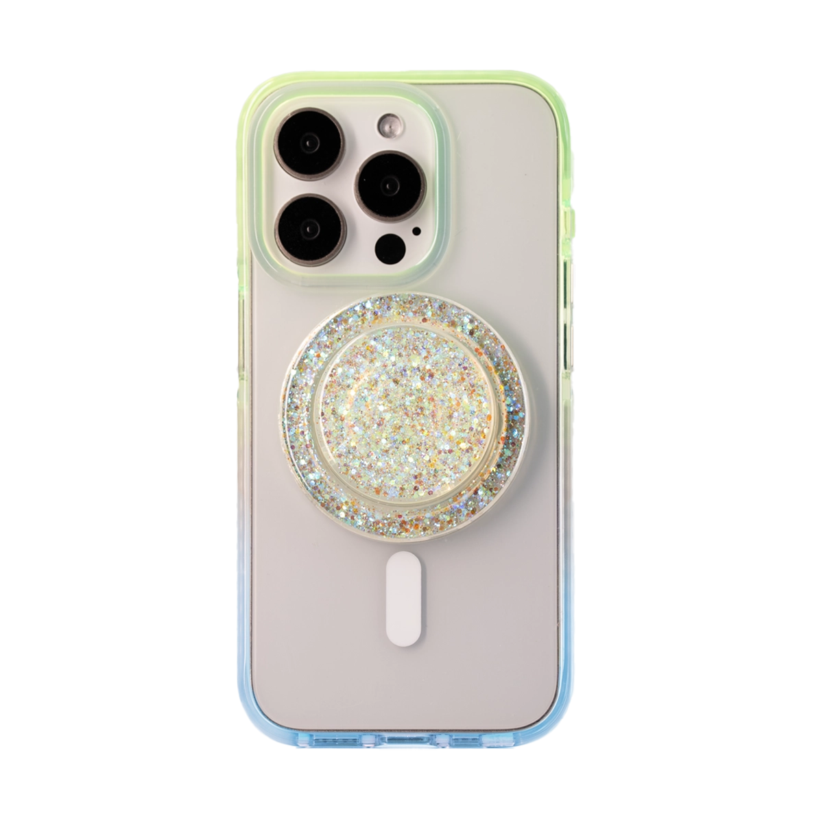 GlitzEdge | Pink MagSafe Phone Case Grip Set