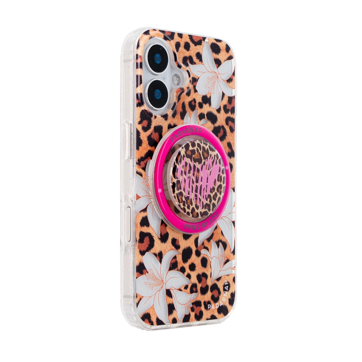 Sassy Jungle | Brown MagSafe Phone Case Grip Set