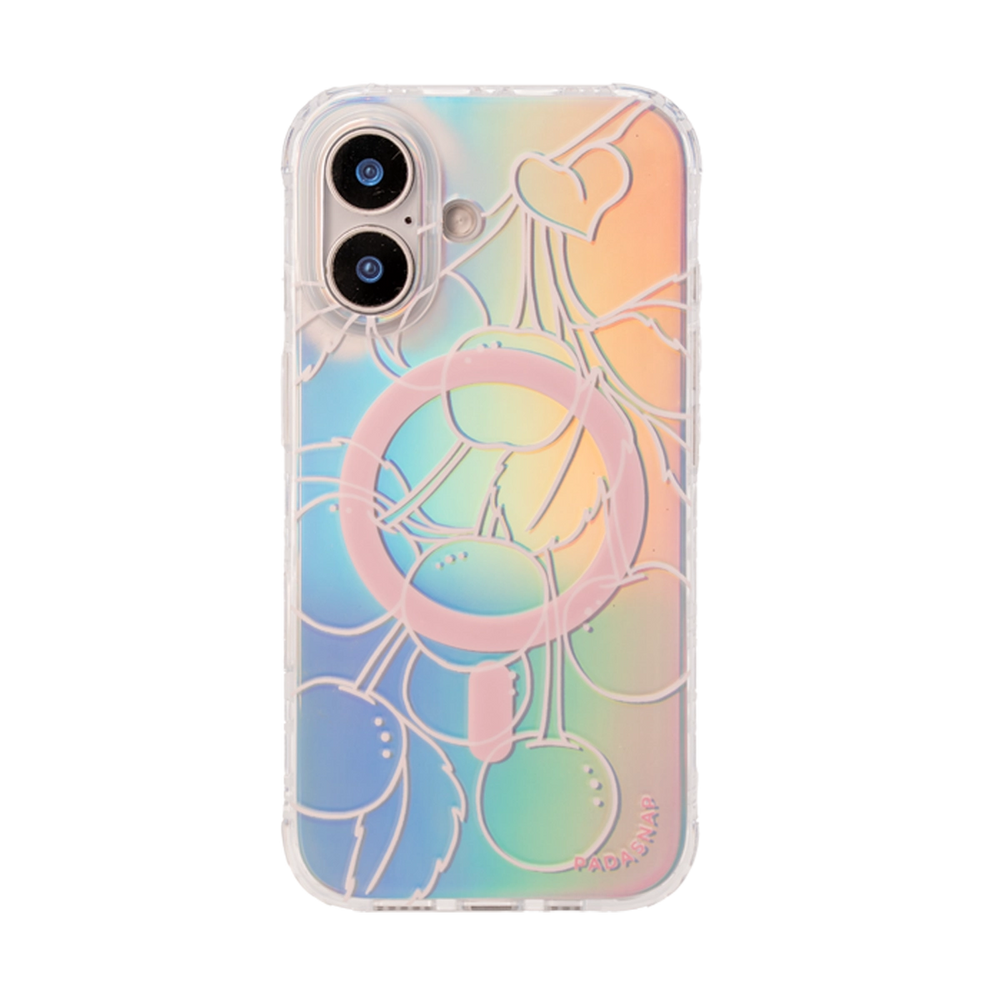 Spectra Grove | Pink MagSafe Phone Case