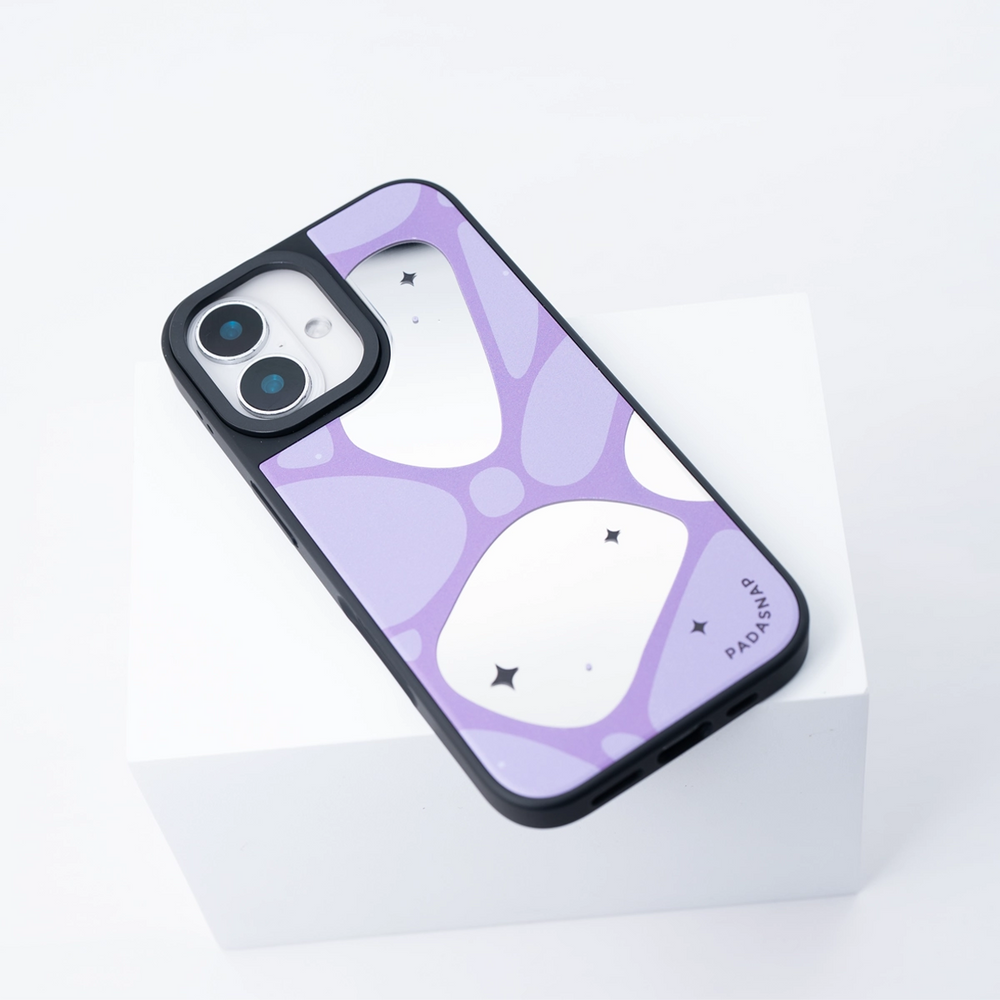 MirrorCharm | Purple MagSafe Phone Case