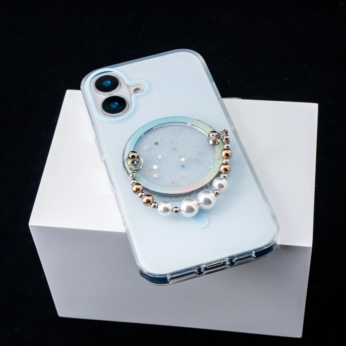 Glimmer Daisy Chain | MagSafe Phone Case Grip Set