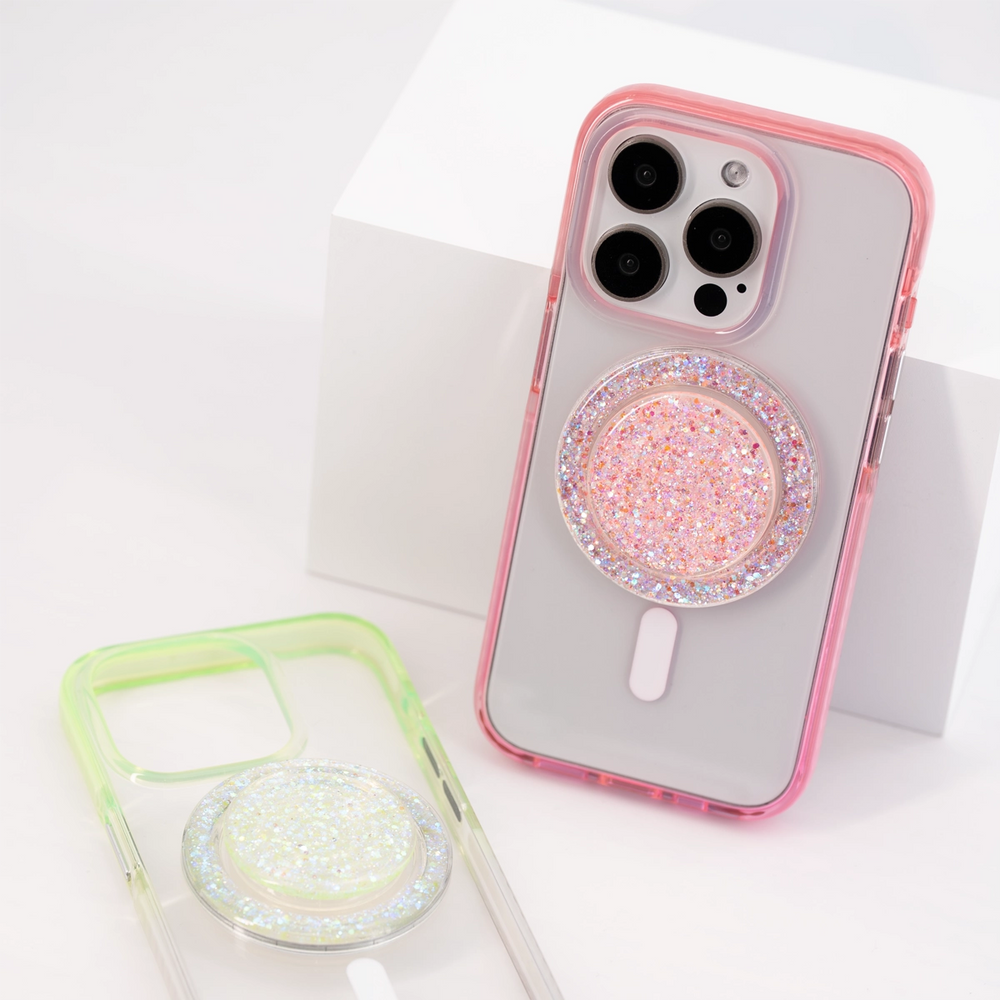 GlitzEdge | Green MagSafe Phone Case Grip Set