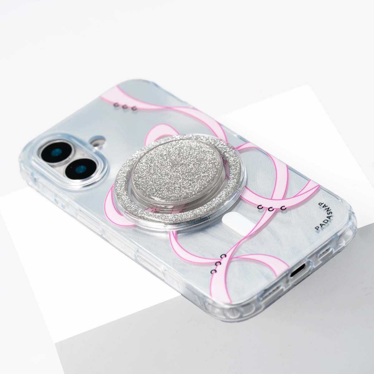 Starry Ribbons | Blue Quicksand MagSafe Phone Case Grip Set