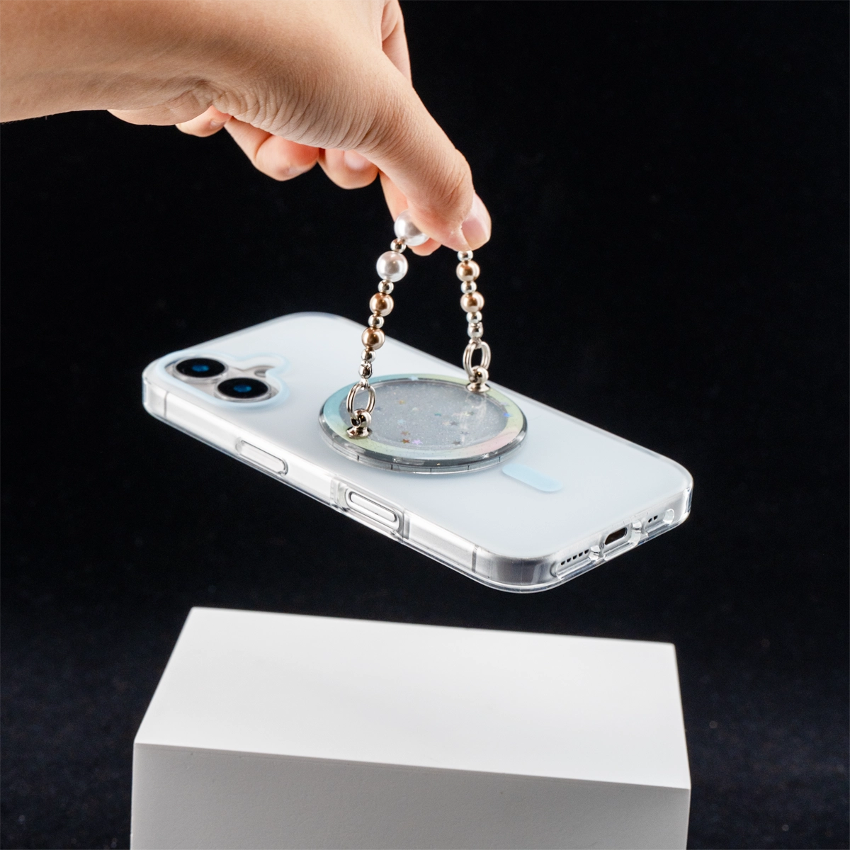 Glimmer Daisy Chain | MagSafe Phone Case Grip Set