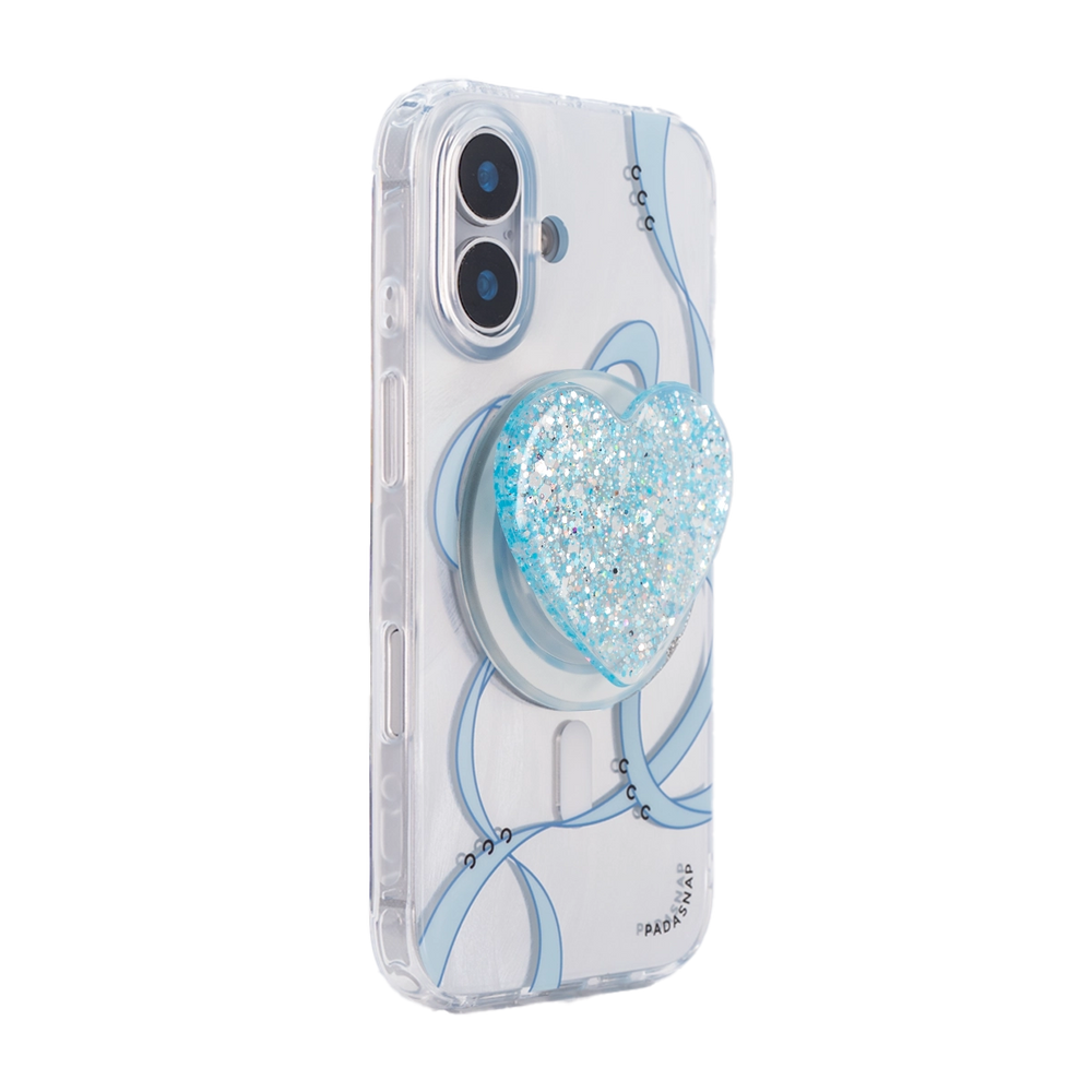Starry Ribbons | Blue Radiation MagSafe Phone Case Grip Set
