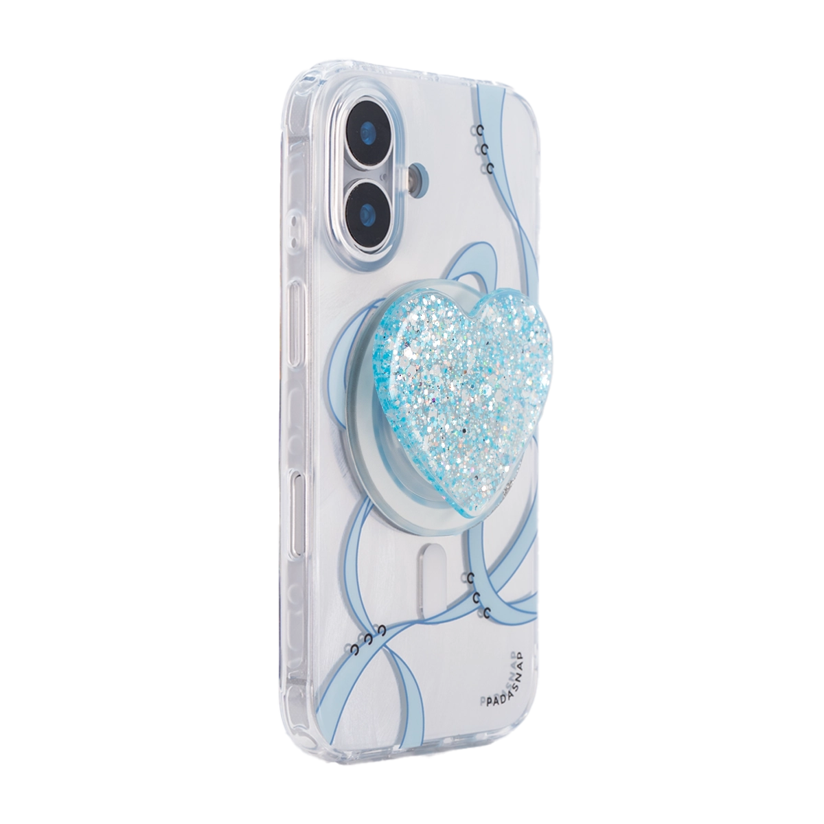 Starry Ribbons | Blue Quicksand MagSafe Phone Case Grip Set