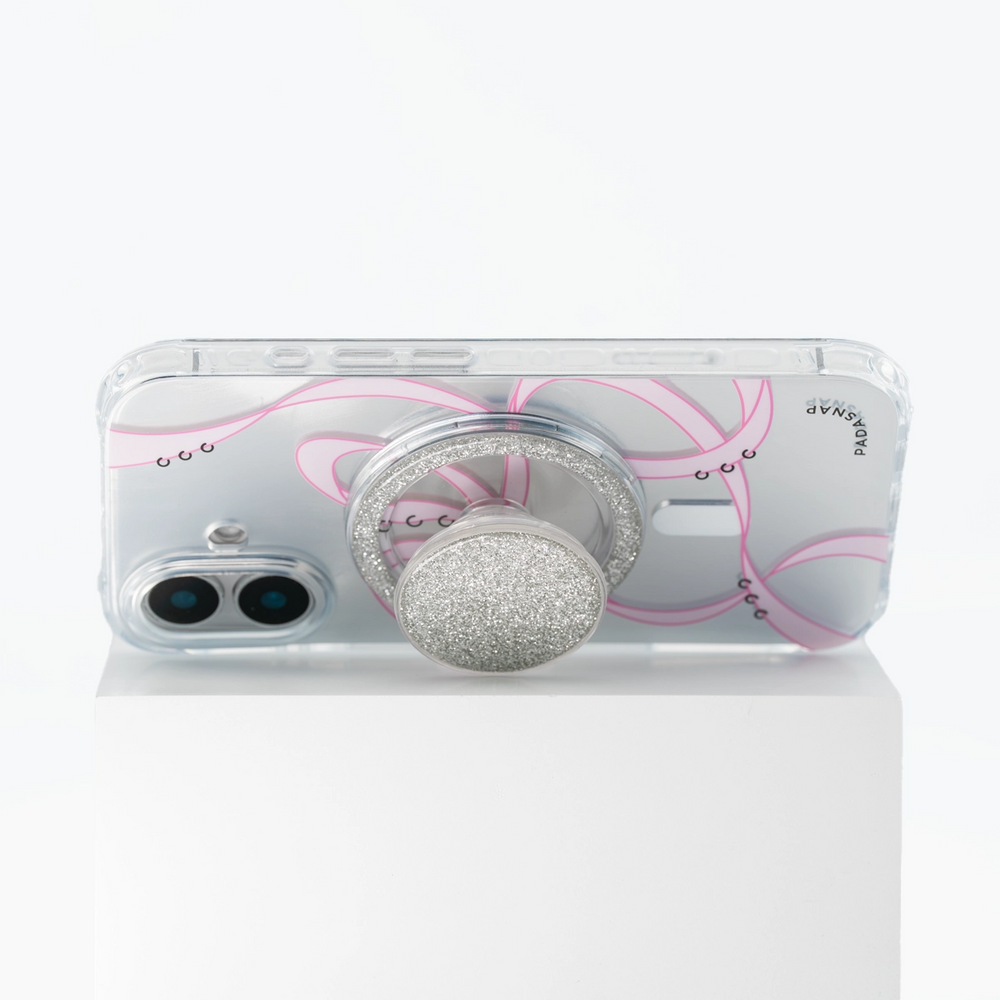 Starry Ribbons | Blue Radiation MagSafe Phone Case Grip Set
