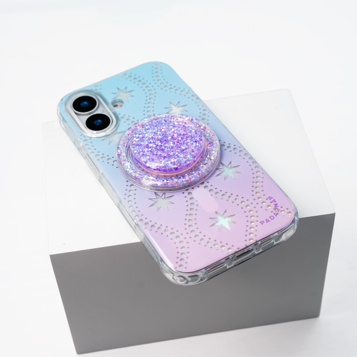 Starlit Charm | Pearl MagSafe Phone Case Grip Set