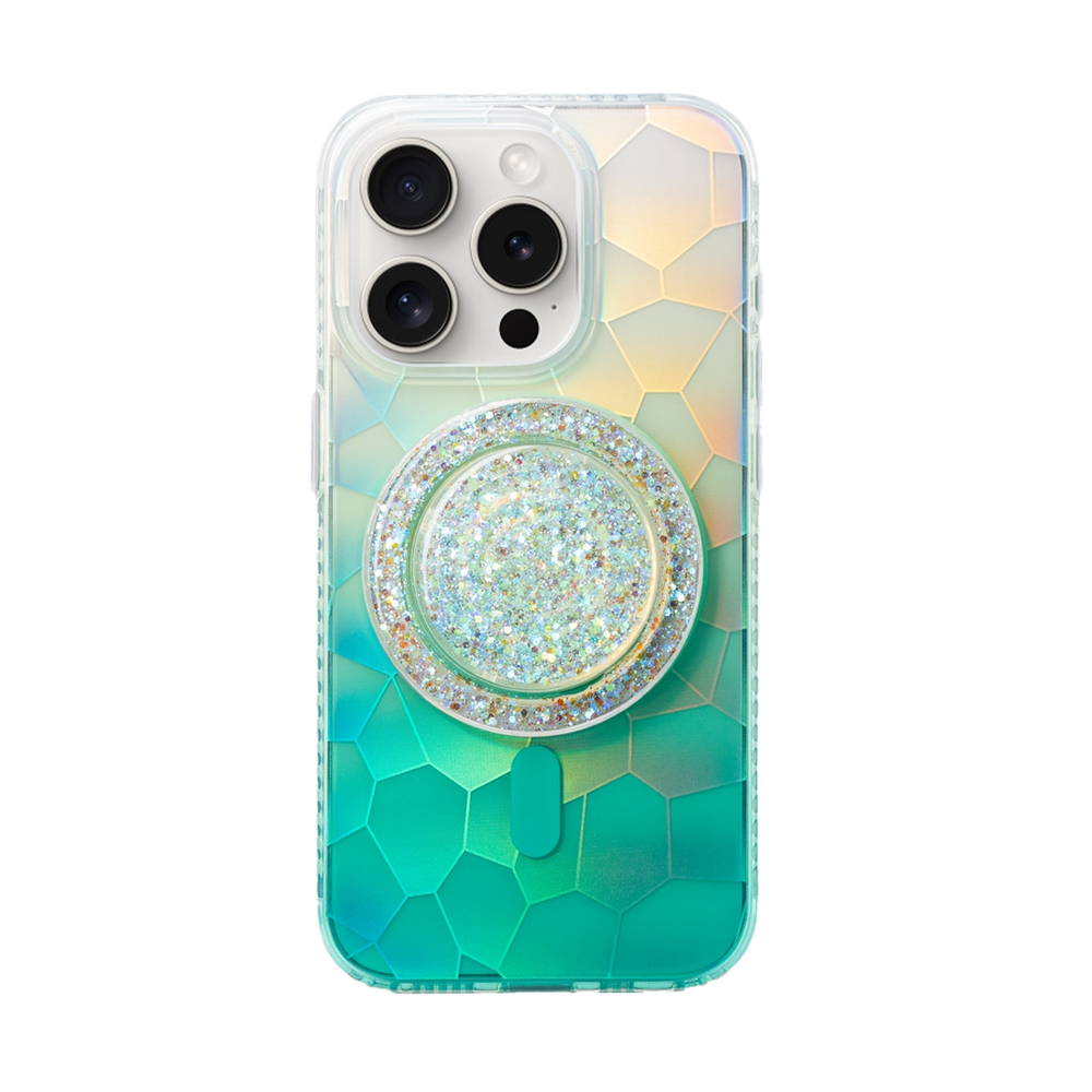 Vacay Glow | Opalescent MagSafe Phone Case Grip Set