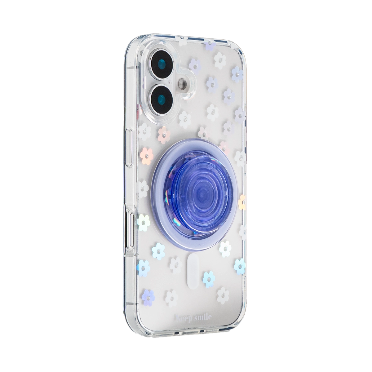 Laser Bloom | Flower MagSafe Phone Case Grip Set