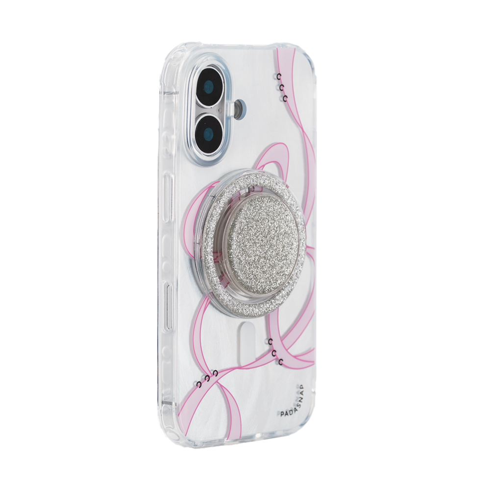 Starry Ribbons | Blue Radiation MagSafe Phone Case Grip Set