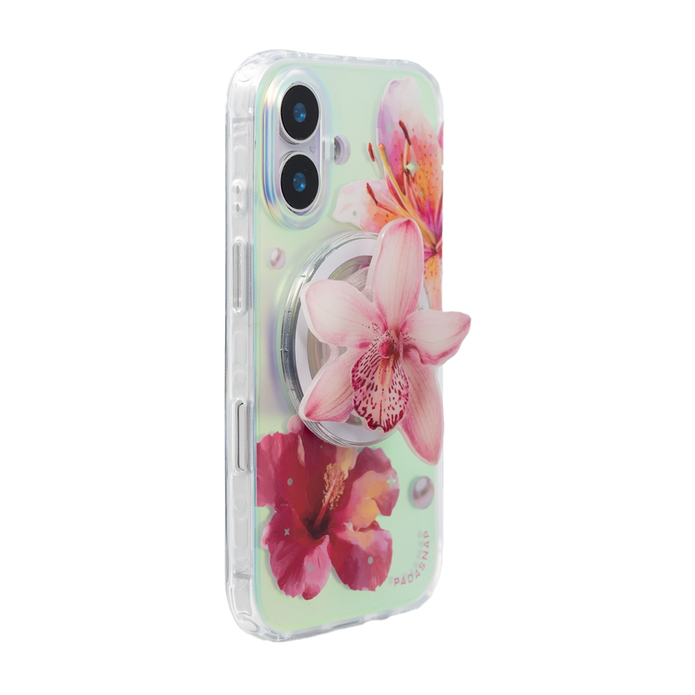 GlamFlora | Blue MagSafe Phone Case Grip Set