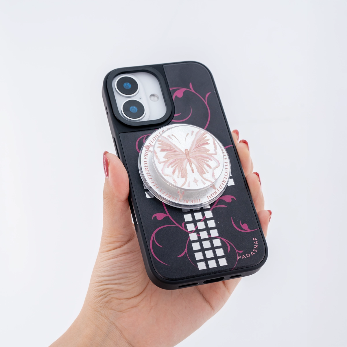 DecreeCross | Black MagSafe Phone Case Grip Set