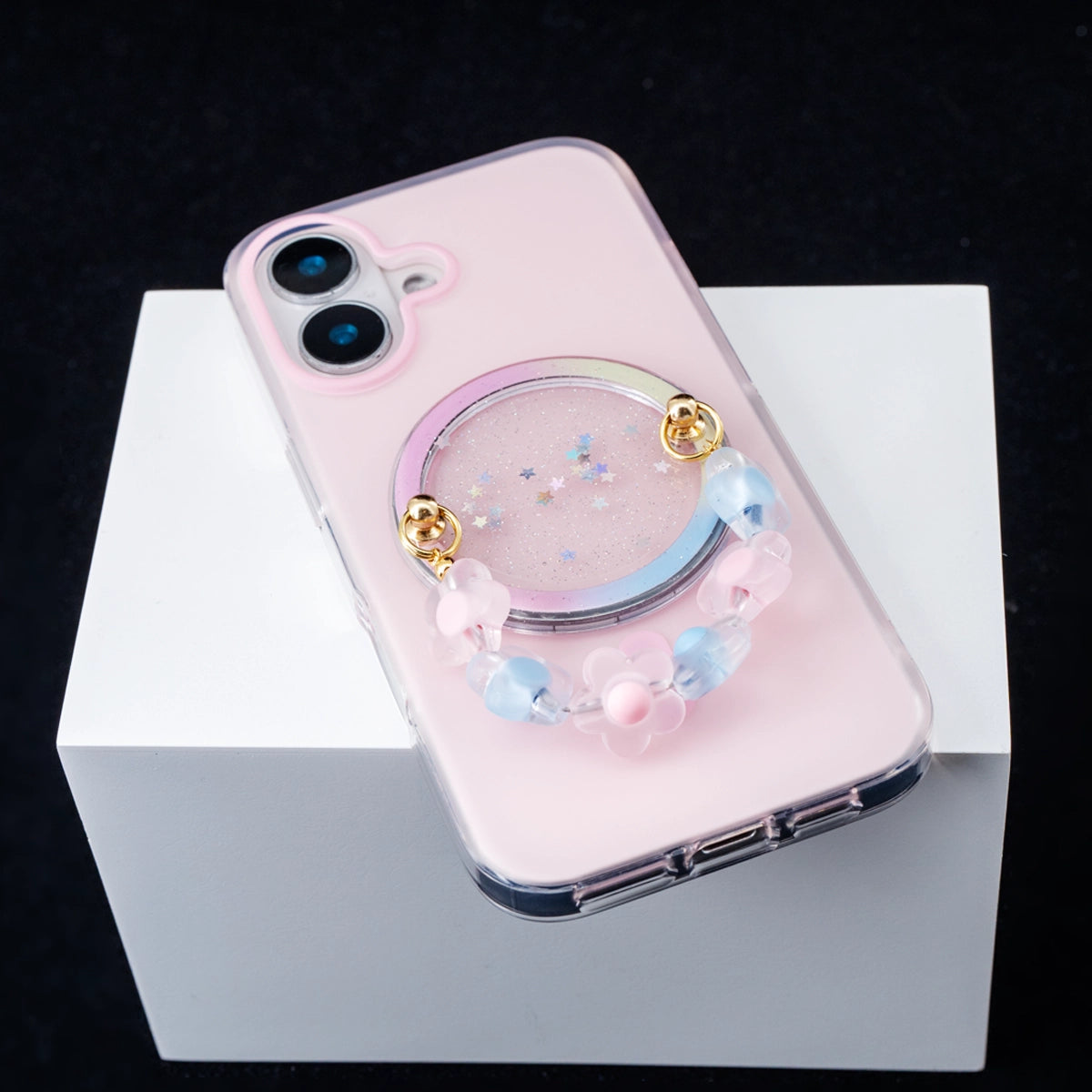 Glimmer Daisy Chain | MagSafe Phone Case Grip Set