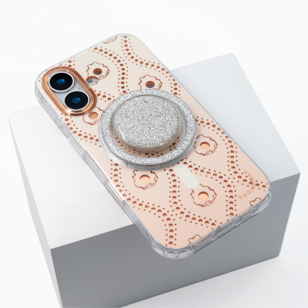 Starlit Charm | Pearl MagSafe Phone Case Grip Set