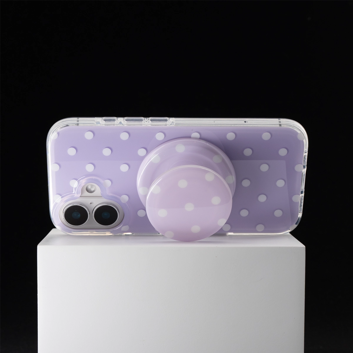 SugarRush Polka Dot | Green MagSafe Phone Case Grip Set