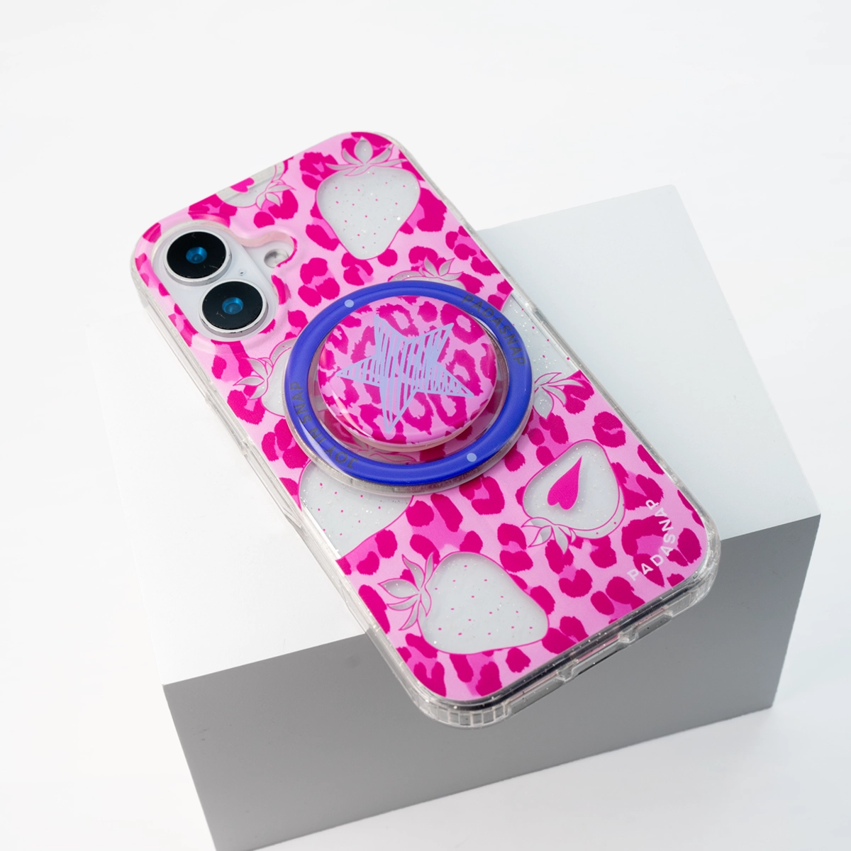 Sassy Jungle | Brown MagSafe Phone Case Grip Set