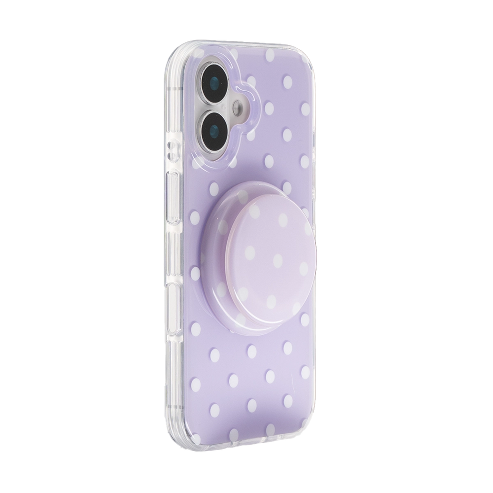 SugarRush Polka Dot | Yellow MagSafe Phone Case Grip Set