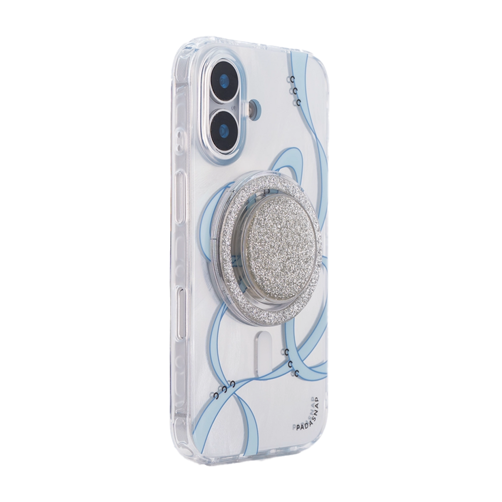 Starry Ribbons | Blue Radiation MagSafe Phone Case Grip Set