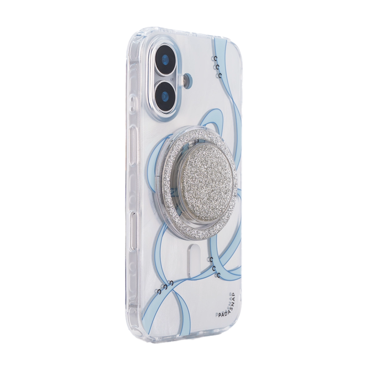 Starry Ribbons | Blue Quicksand MagSafe Phone Case Grip Set