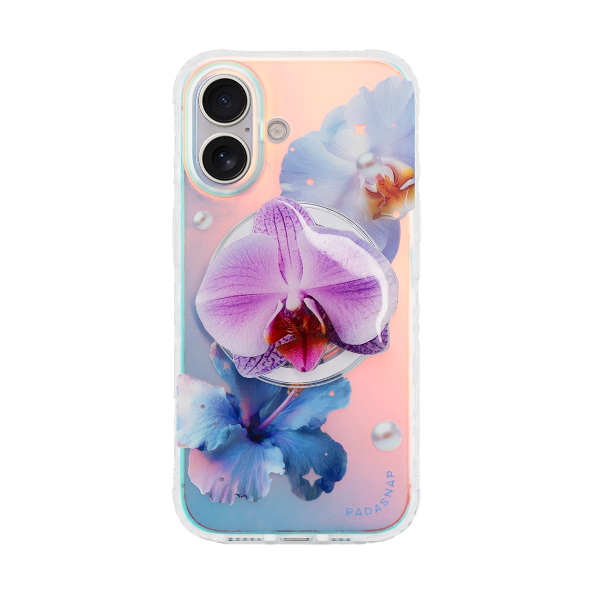GlamFlora | Pink MagSafe Phone Case Grip Set