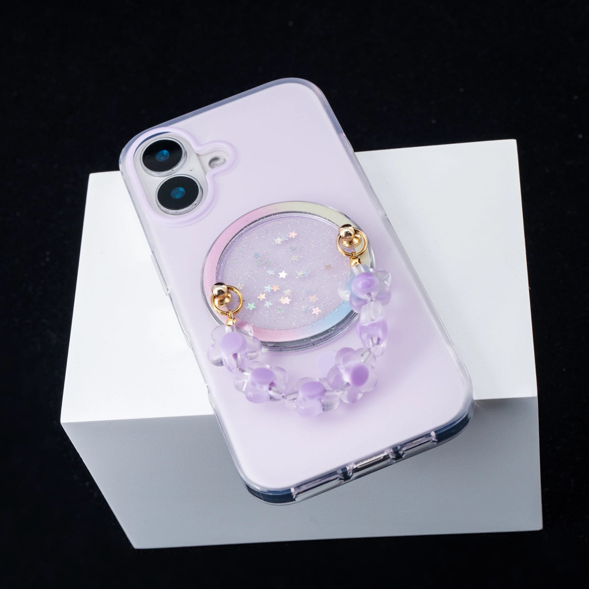 Glimmer Daisy Chain | MagSafe Phone Case Grip Set