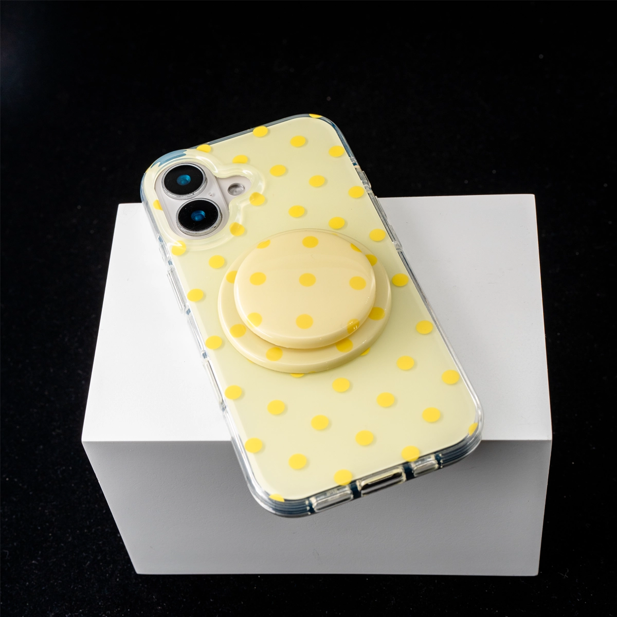 SugarRush Polka Dot | Green MagSafe Phone Case Grip Set