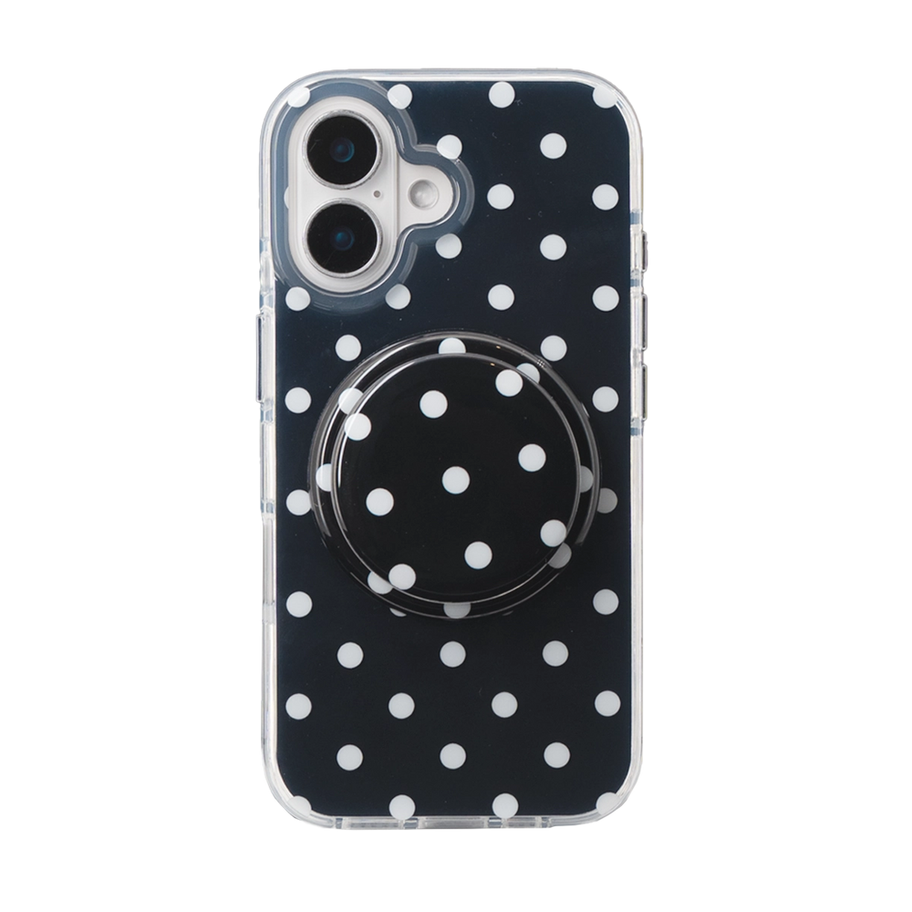 SugarRush Polka Dot | Yellow MagSafe Phone Case Grip Set