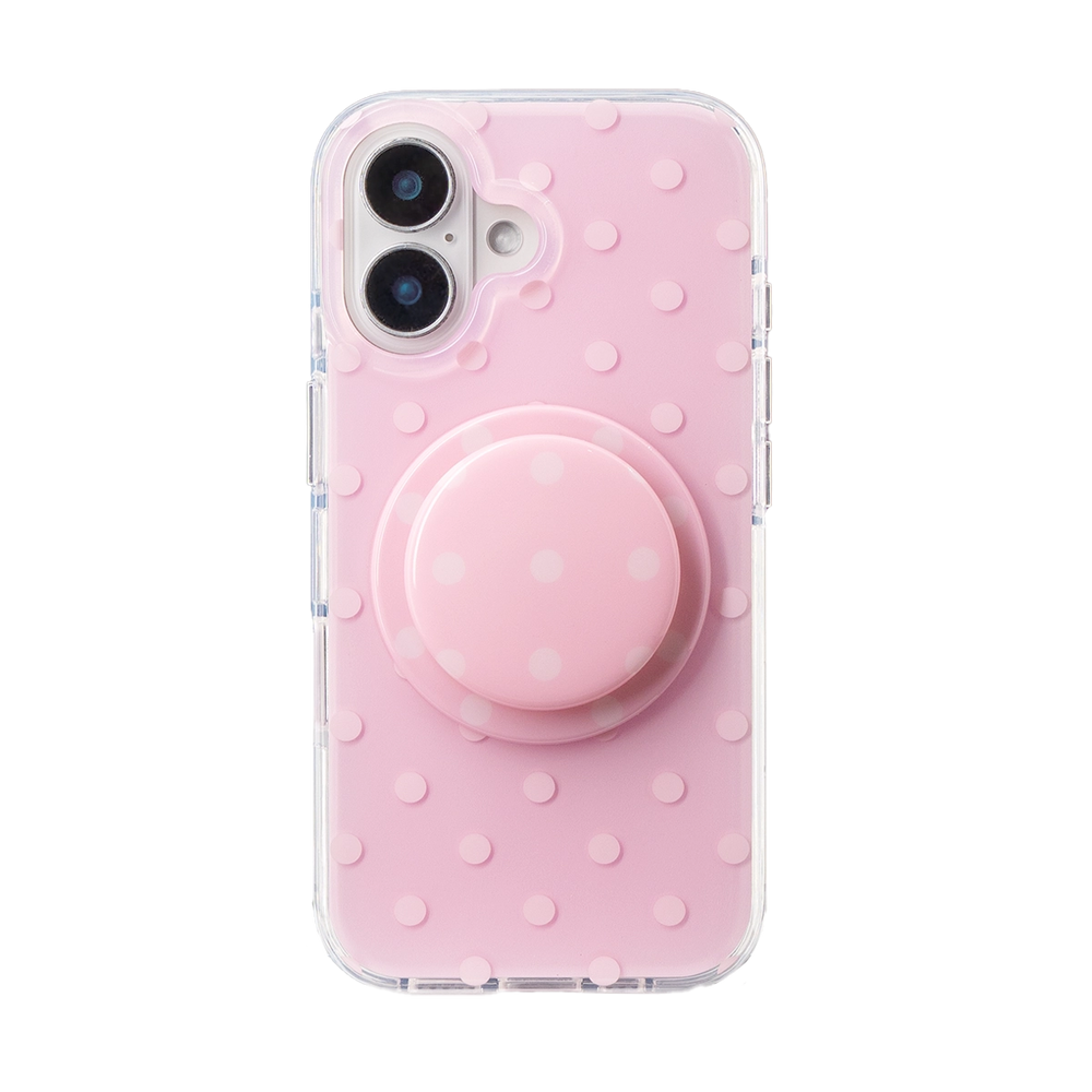SugarRush Polka Dot | Yellow MagSafe Phone Case Grip Set