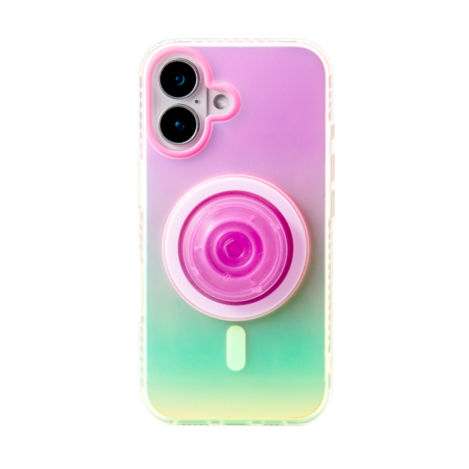 Neon Vibes|Frosted MagSafe Phone Case Grip Set