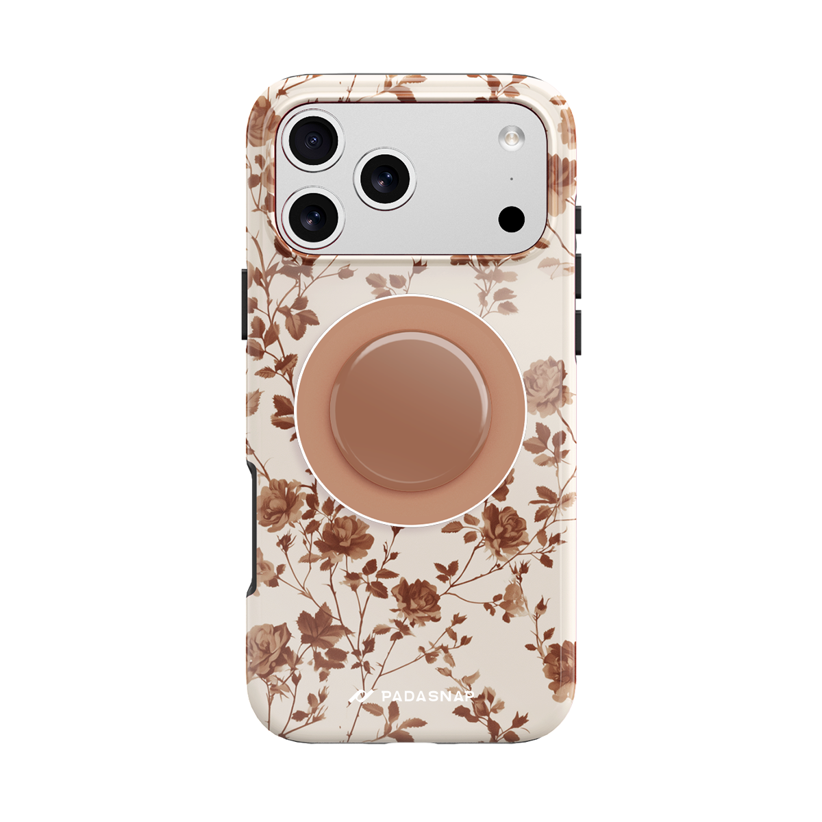 Rose Latte MagSafe Phone Case Grip Set