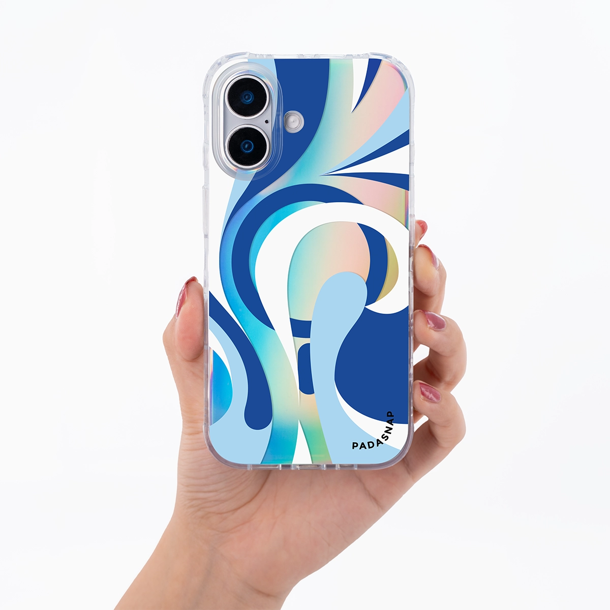 Luminous Strokes | Blue MagSafe Phone Case