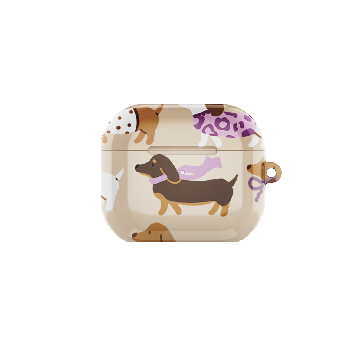 EverTail Love Dachshund Airpods Case