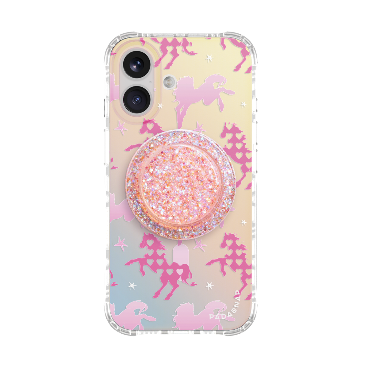 Pony Hugs Green MagSafe Phone Case Grip Set