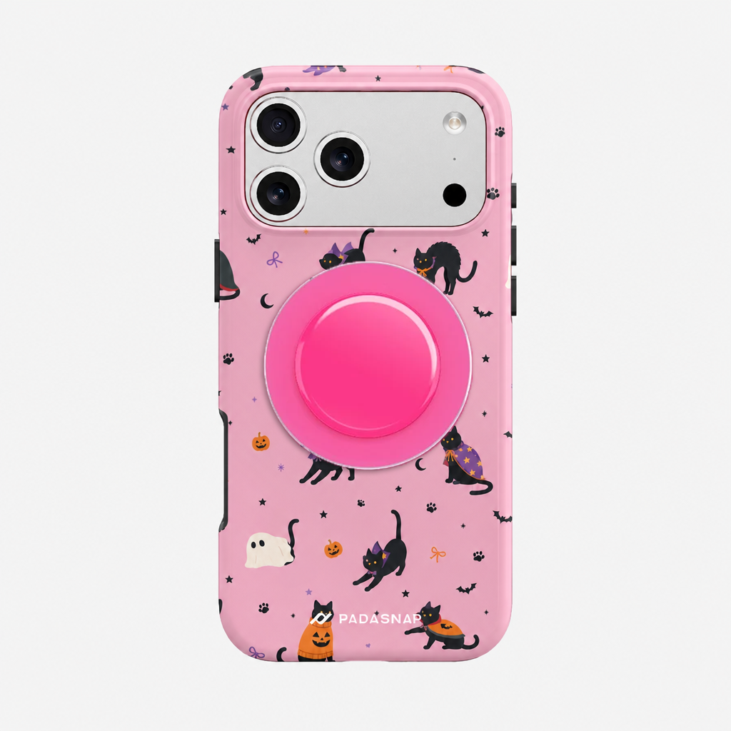 Witchy Kitty MagSafe Phone Case Grip Set