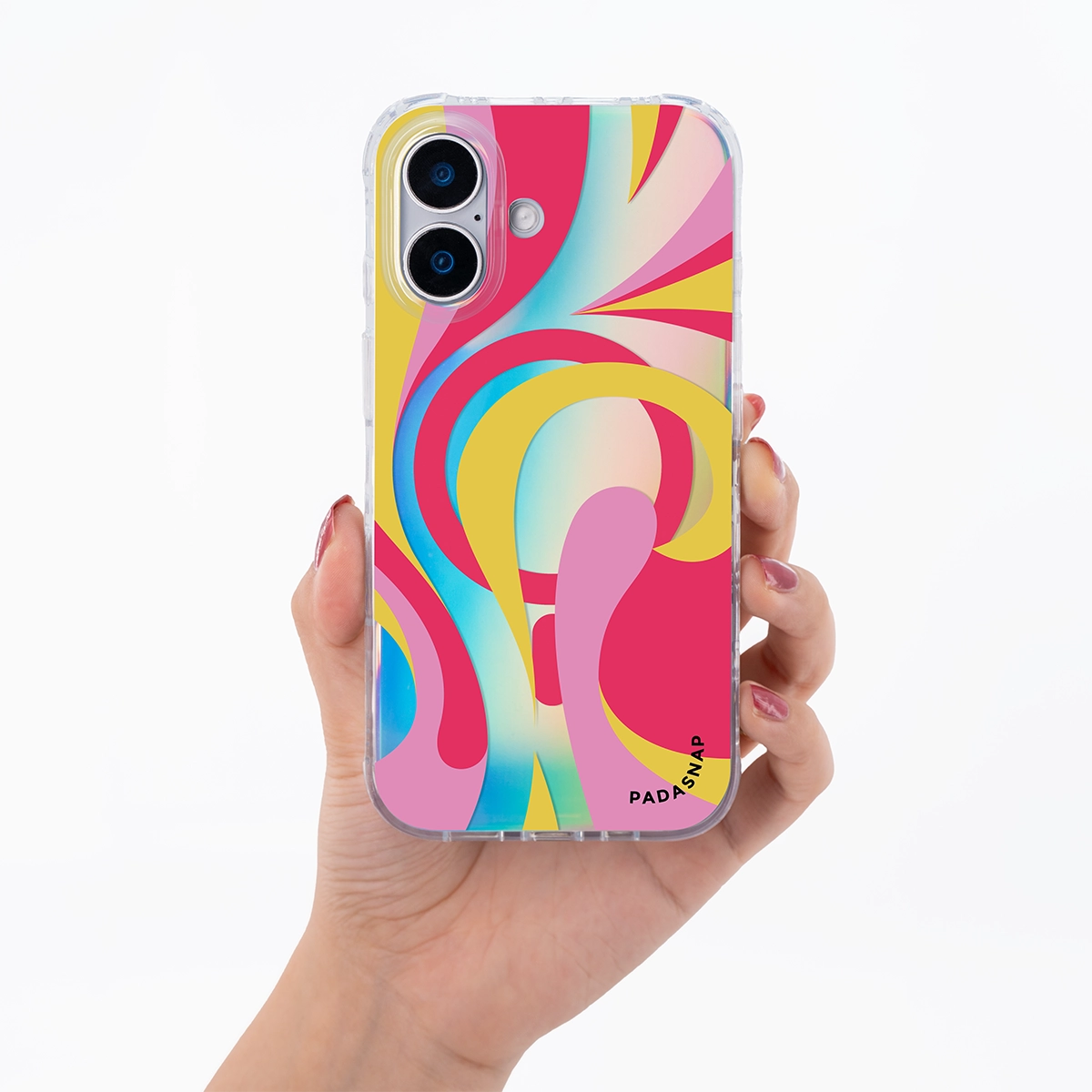 Luminous Strokes | Red MagSafe Phone Case