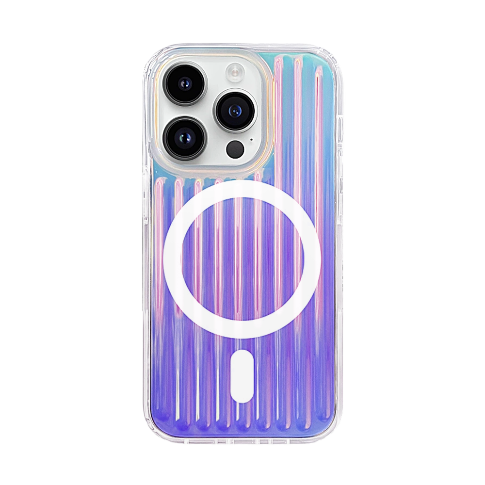 Vibrant Holiday | Laser Golden MagSafe Phone Case