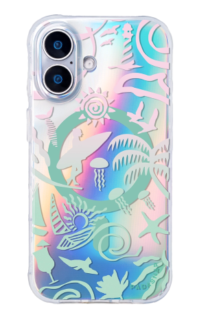 Tropic Holiday | Pink MagSafe Phone Case Grip Set