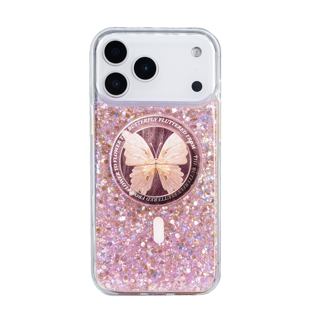 All That Glitter | Butterfly MagSafe Phone Case Grip Set